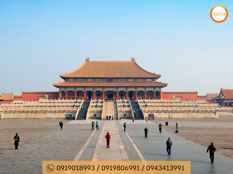 Tử Cấm Thành thể hiện sức mạnh và thịnh vượng của triều đại - Du lịch 360Go 